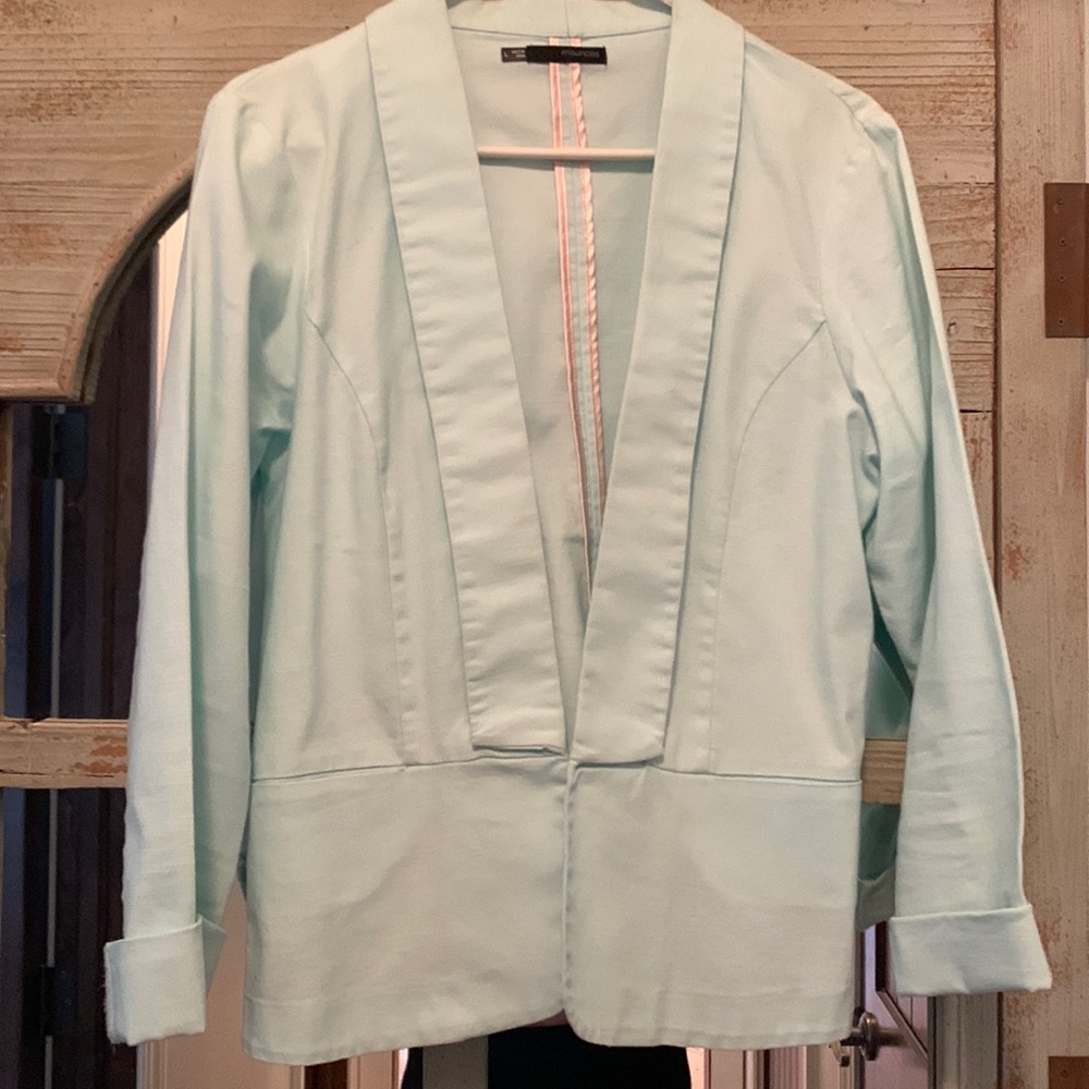 Maurices large jacket mint color